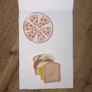 Албум за лепене на проекти по изрязване